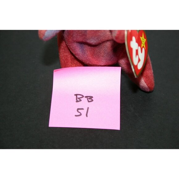 TY Beanie Baby Rex T Rex Dinosaur 1995 Mcdonalds red 4086 teenie - Picture 9 of 9